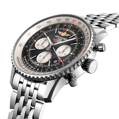 ab0441211b1a1 Breitling Navitimer 1 B04 Chronograph GMT 48 